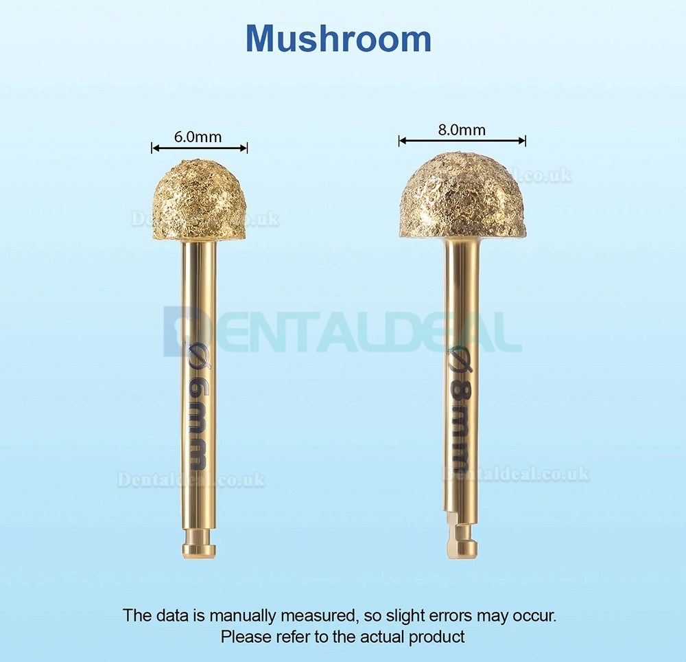 6Pcs/Set External Sinus Lift Drill Kit with Diamond-Coated Burs